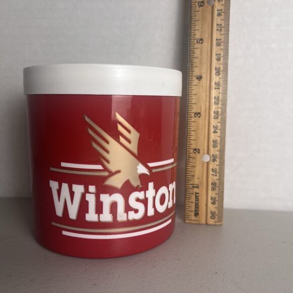 Vintage 90s Winston Cup NASCAR Freezable Fridge Can Koozie Cooler Sleeve Nostalg - Picture 10 of 11